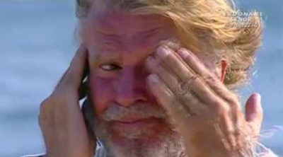 Bigote Arrocet, muy emocionado tras poder hablar desde 'Supervivientes 2017' con su hermana enferma
