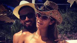 Tamara Gorro y Ezequiel Garay se escapan a Ibiza