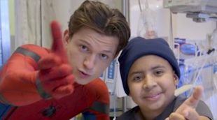 El Spiderman Tom Holland visita por sorpresa a los niños de un hospital