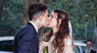 Melissa Jiménez, Marc Bartra y una divertida anécdota tras su 'sí quiero'