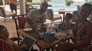 Así es la familiar luna de miel de Leo Messi y Antonella Roccuzzo