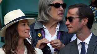 Pippa y Matthews disfrutan de Wimbledon entre sonrisas