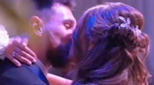 Así fue el intercambio de anillos de la boda de Messi y Antonella