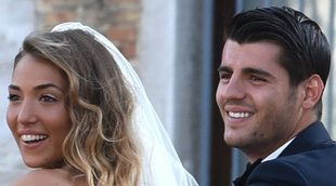 Morata y Alice Campello, nueva vida en Londres