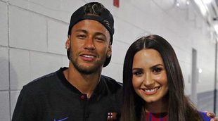 Neymar y Demi Lovato continúan con el tonteo