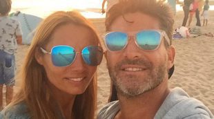 Toño Sanchís disfruta de sus vacaciones con Olvido Hormigos