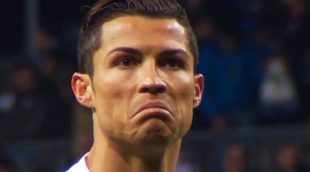 La peor cara de Cristiano y Georgina en el partido de la Supercopa de España