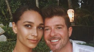 Robin Thicke y April Love esperan un hijo