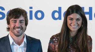 Primera 'alfombra roja' de Alonso con Linda