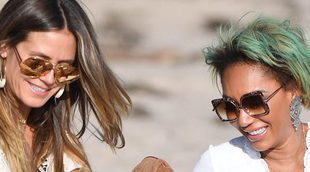 Mel B y Klum disfrutan juntas de un día de playa en Malibú