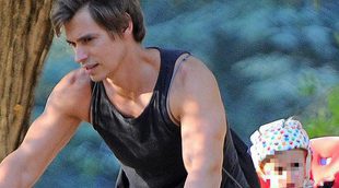 Carlos Baute, un papá entregado y deportista con Markuss
