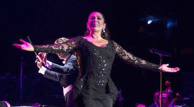 La tierna dedicatoria de Isabel Pantoja a sus nietos en su concierto en Bilbao