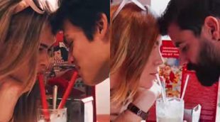 Yoli y Jonathan imitan las fotos más románticas de las redes