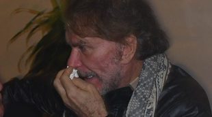 Paz Padilla y Bigote lloran a Chiquito en la capilla ardiente