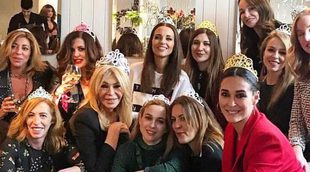 Paula, Marta Hazas y demás amigas, de cumpleaños