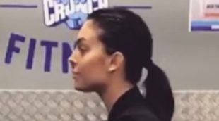 Georgina vuelve al gimnasio para recuperarse del parto