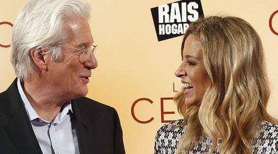 Richard Gere derrocha amor con su novia Alejandra Silva en el preestreno de 'La cena'