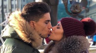 Melissa y Bartra, dos enamorados con amigos en Disneyland