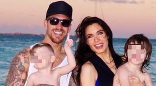 Pilar Rubio, Sergio Ramos y sus hijos, de viaje en el paraíso