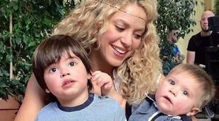 Shakira presume de las dotes de sus hijos con la pelota