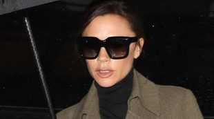 La familia Beckham, impecable en el desfile de Victoria Beckham