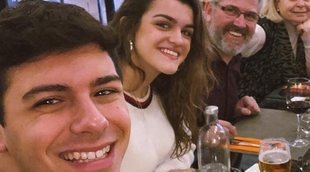 Alfred y Amaia, de comida familiar para celebrar el concierto
