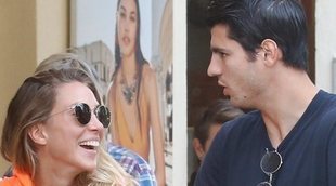 Alice y Morata, de vacaciones en Ibiza con sus hijos tras el asalto a su casa
