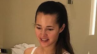 Suárez, criticado por publicar una foto de Malena limpiando