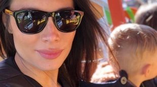 Pilar Rubio disfruta del parque de atracciones con sus hijos