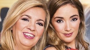 Carmen Borrego presenta a su hija pequeña Carmen