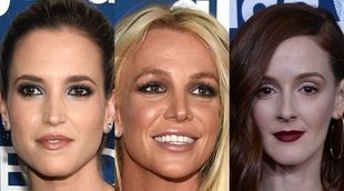 Britney Spears junto a Ana Fernández y Polvorosa en los Premios GLAAD