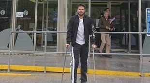 Maxi Iglesias se recupera tras ser operado de la rodilla