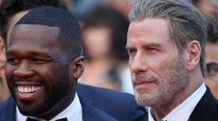 John Travolta baila al son del rapero 50 Cent en Cannes