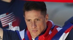 Torres se despide del At de Madrid entre lágrimas