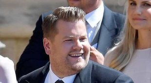 James Corden, a punto de arruinar la boda de Harry y Meghan