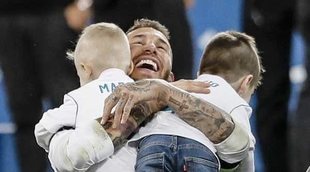Así de bien se lo pasaron los hijos de Sergio Ramos celebrando la Champions