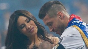 Ramos se deshace con Pilar y sus hijos celebrando la victoria del Real Madrid