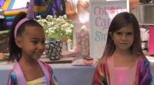 El impresionante cumpleaños de North West y Penelope Disick