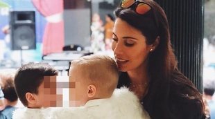 Pilar, orgullosa de sus dos 'angelitos' Sergio Junior y Marco