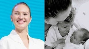La primera foto de los dos hijos de Candice Swanepoel juntos es adorable