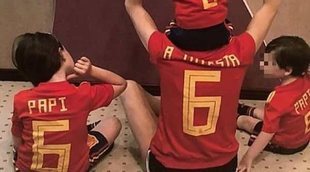 Así apoyan Edurne, Anna Ortiz y Elena Galera a La Roja