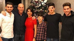 La impresionante foto de Zidane y sus hijos