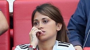 Antonella Roccuzo, triste por la eliminación de Argentina en el Mundial