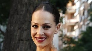 Eva, más que feliz durante la boda de su hermana María
