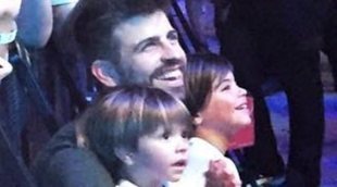 Milan, Sasha y Piqué, fans número uno de Shakira en sus conciertos de Barcelona