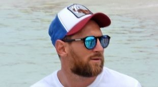 Messi, toda una estrella en Formentera junto a su familia