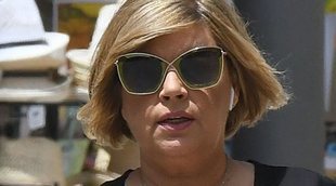 Terelu Campos disfruta de unas vacaciones de Málaga