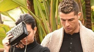 Ronaldo y Georgina regresan de vacaciones en su jet privado