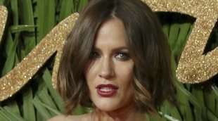 Caroline Flack, muy cariñosa con su expromentido