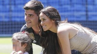 La buena relación de Courtois con su ex Marta Domínguez, la madre de sus hijos
